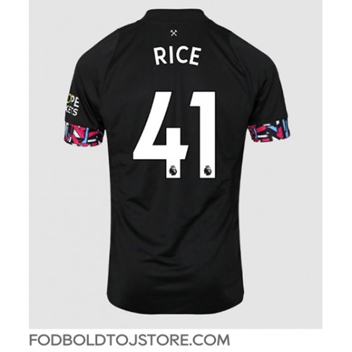 West Ham United Declan Rice #41 Udebanetrøje 2022-23 Kortærmet
